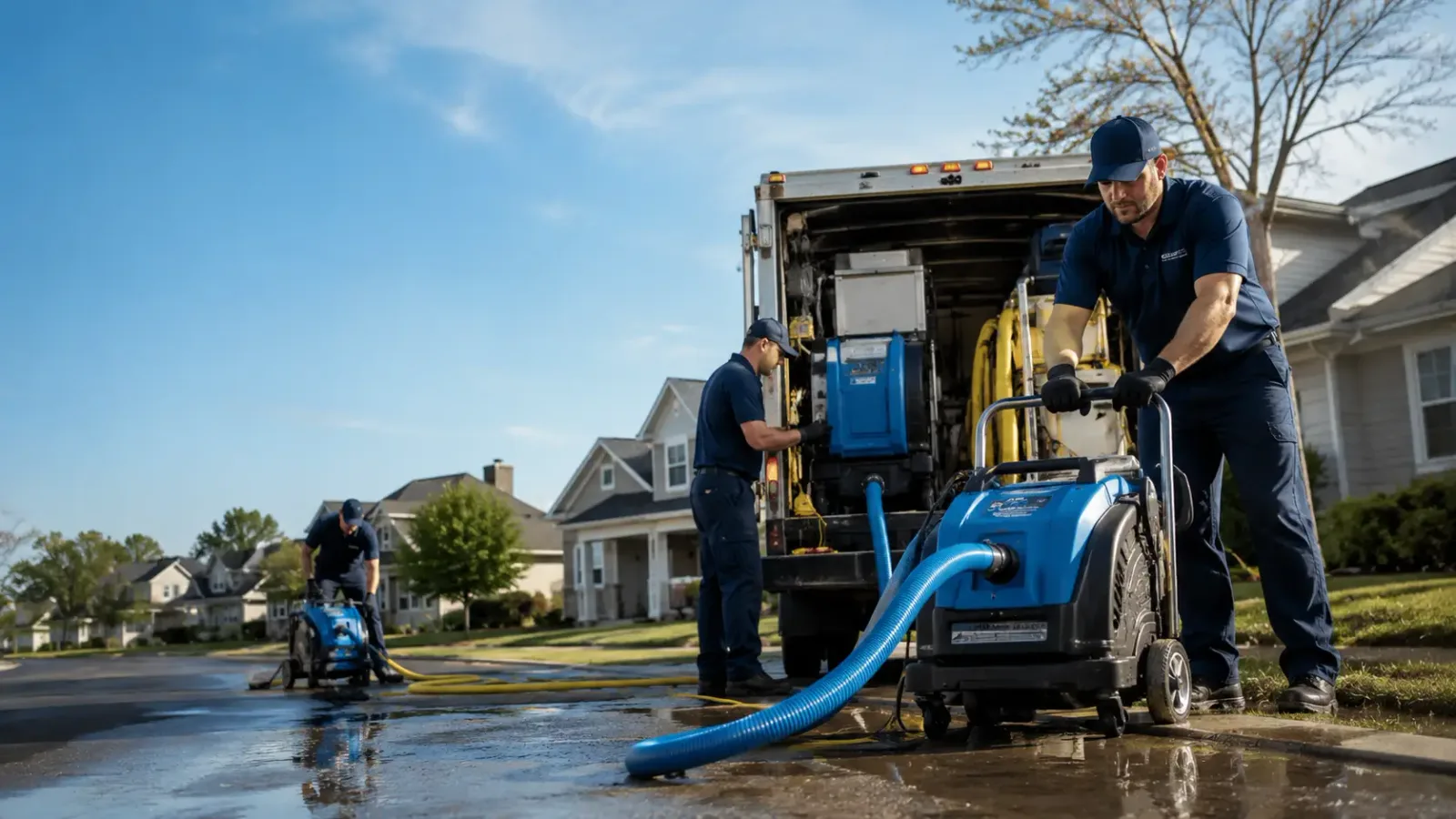 Flood Damage Cleanup in Temple, ME